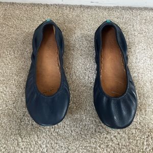 EUC Navy Tieks Flats
